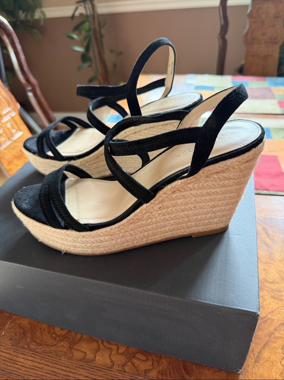 Pelle Moda Dora Wedge Sandals - Picture 2 of 11